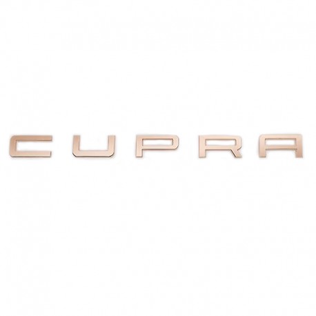 Emblema CUPRA pentru spate portbagaj Seat Cupra, gold