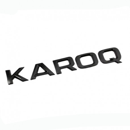 Emblema KAROQ pentru Skoda, negru