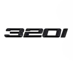 Emblema 320i spate portbagaj BMW, negru