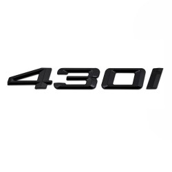 Emblema 430i spate portbagaj BMW, negru