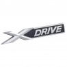 Emblema XDrive gri matt, metal, pentru BMW