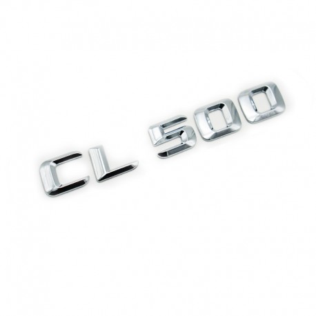 Emblema CL 500 pentru spate portbagaj Mercedes, chrom