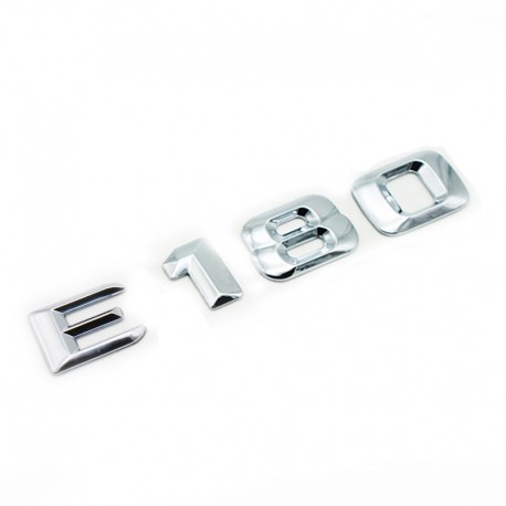 Emblema E 180 pentru spate portbagaj Mercedes, chrom