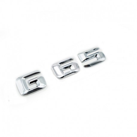 Emblema G 65 pentru spate portbagaj Mercedes, chrom