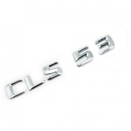Emblema CLS 53 pentru spate portbagaj Mercedes, chrom