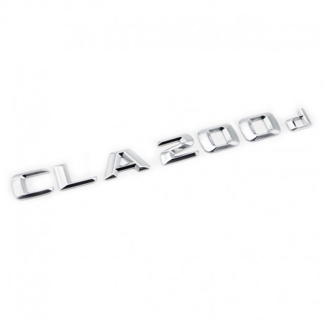 Emblema CLA 200d pentru spate portbagaj Mercedes, chrom