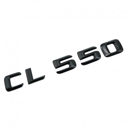 Emblema CL 550 pentru spate portbagaj Mercedes, Negru