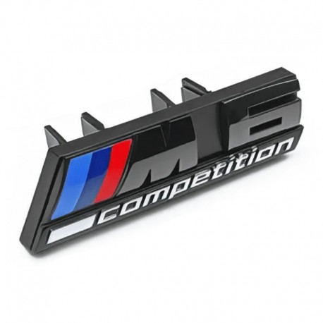 Emblema M6 Competition pentru grila fata BMW, Negru
