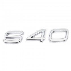 Emblema S40 spate portbagaj Volvo