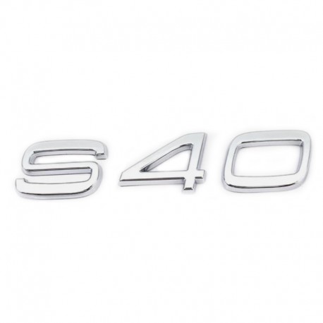 Emblema S40 spate portbagaj Volvo