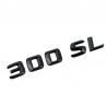 Emblema 300 SL pentru spate portbagaj Mercedes, Negru