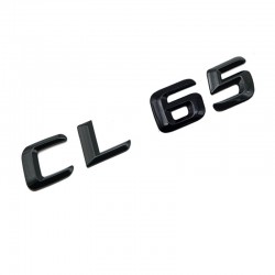 Emblema CL 65 pentru spate portbagaj Mercedes, Negru