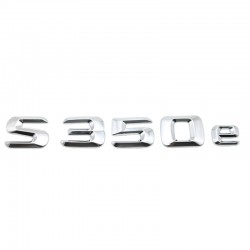 Emblema S 350e pentru spate portbagaj Mercedes