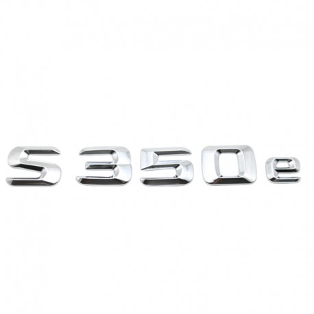 Emblema S 350e pentru spate portbagaj Mercedes