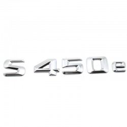 Emblema S 450e pentru spate portbagaj Mercedes