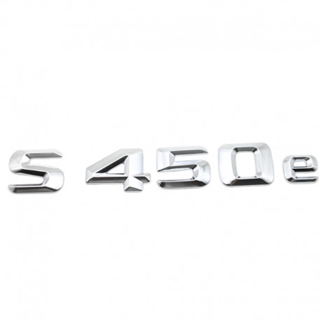 Emblema S 450e pentru spate portbagaj Mercedes