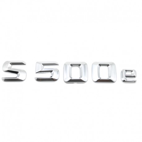 Emblema S 500e pentru spate portbagaj Mercedes