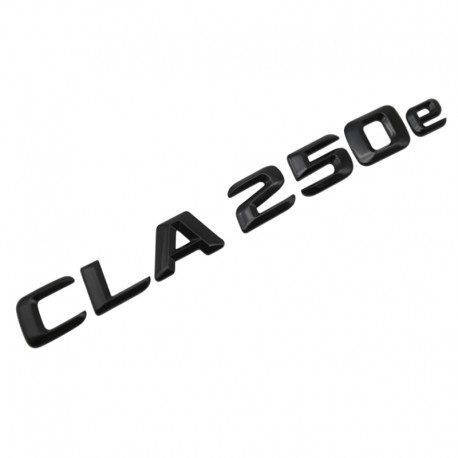 Emblema CLA 250e Negru, pentru spate portbagaj Mercedes