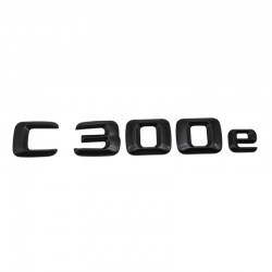 Emblema C 300e Negru, pentru spate portbagaj Mercedes