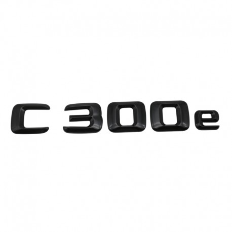 Emblema C 300e Negru, pentru spate portbagaj Mercedes