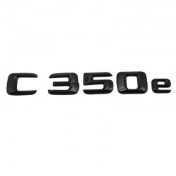 Emblema C 350e Negru, pentru spate portbagaj Mercedes