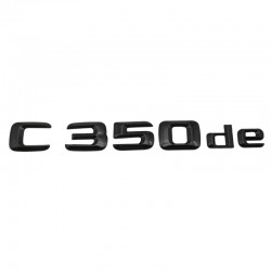 Emblema C 350de Negru, pentru spate portbagaj Mercedes