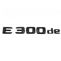 Emblema E 300de Negru, pentru spate portbagaj Mercedes