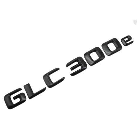 Emblema GLC 300e Negru, pentru spate portbagaj Mercedes