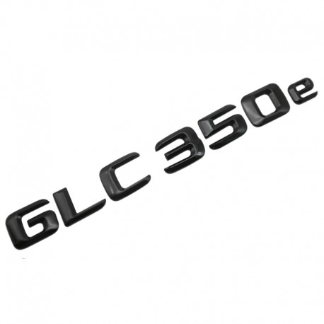 Emblema GLC 350e Negru, pentru spate portbagaj Mercedes