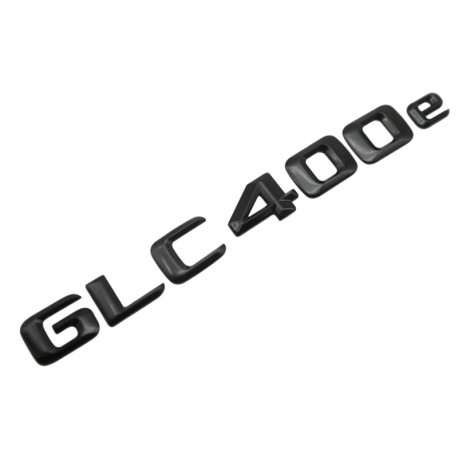 Emblema GLC 400e Negru, pentru spate portbagaj Mercedes