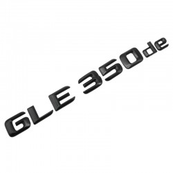 Emblema GLE 350de Negru, pentru spate portbagaj Mercedes