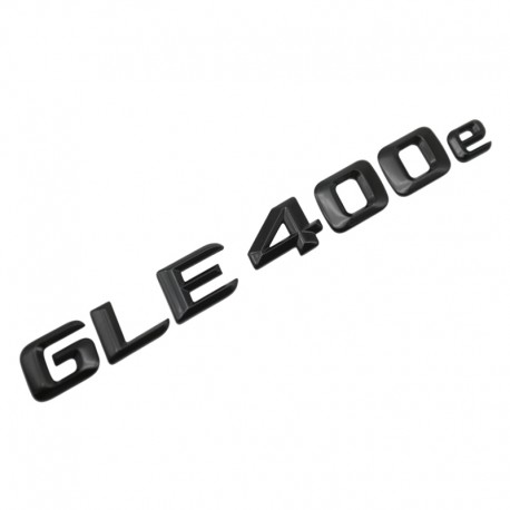 Emblema GLE 400e Negru, pentru spate portbagaj Mercedes