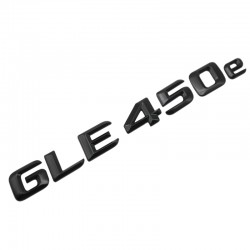 Emblema GLE 450e Negru, pentru spate portbagaj Mercedes