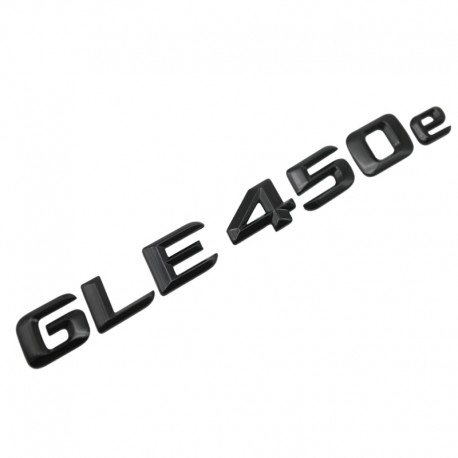 Emblema GLE 450e Negru, pentru spate portbagaj Mercedes