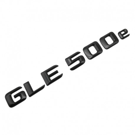 Emblema GLE 500e Negru, pentru spate portbagaj Mercedes