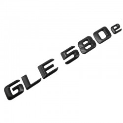 Emblema GLE 580e Negru, pentru spate portbagaj Mercedes