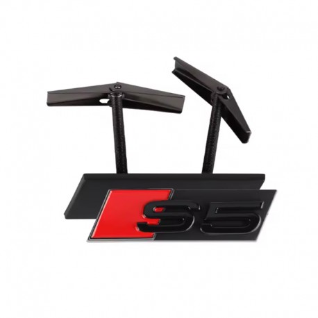 Emblema S5 grila fata Audi Sline, Negru