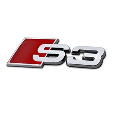 Emblema Audi Sline S3,S4,S5,S6,S8 (spate) metal