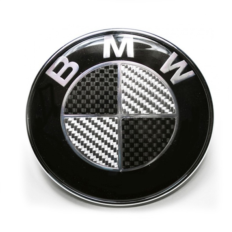 Emblema BMW carbon capota fata sau spate portbagaj